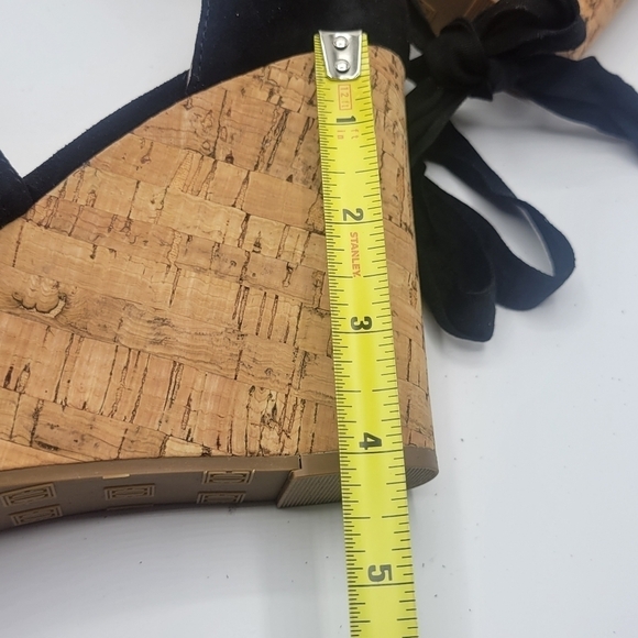 Ivanka Trump leather upper platform with fringe details size 71/2m - Picture 11 of 15